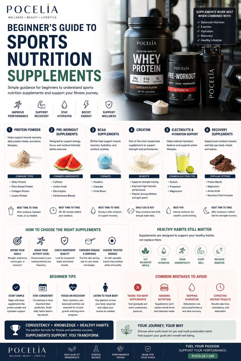 Beginner’s Guide to Sports Nutrition Supplements