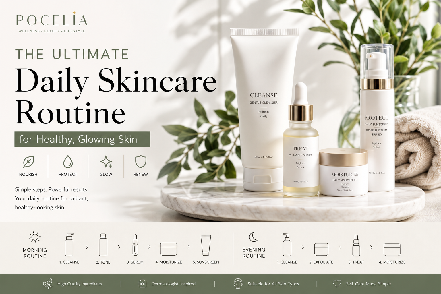 The Ultimate Daily Skincare Routine for Healthy, Glowing Skin