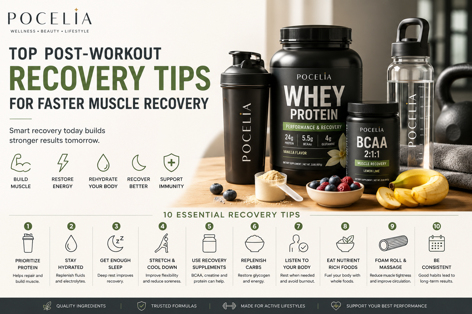 Top Post-Workout Recovery Tips for Faster Muscle Recovery