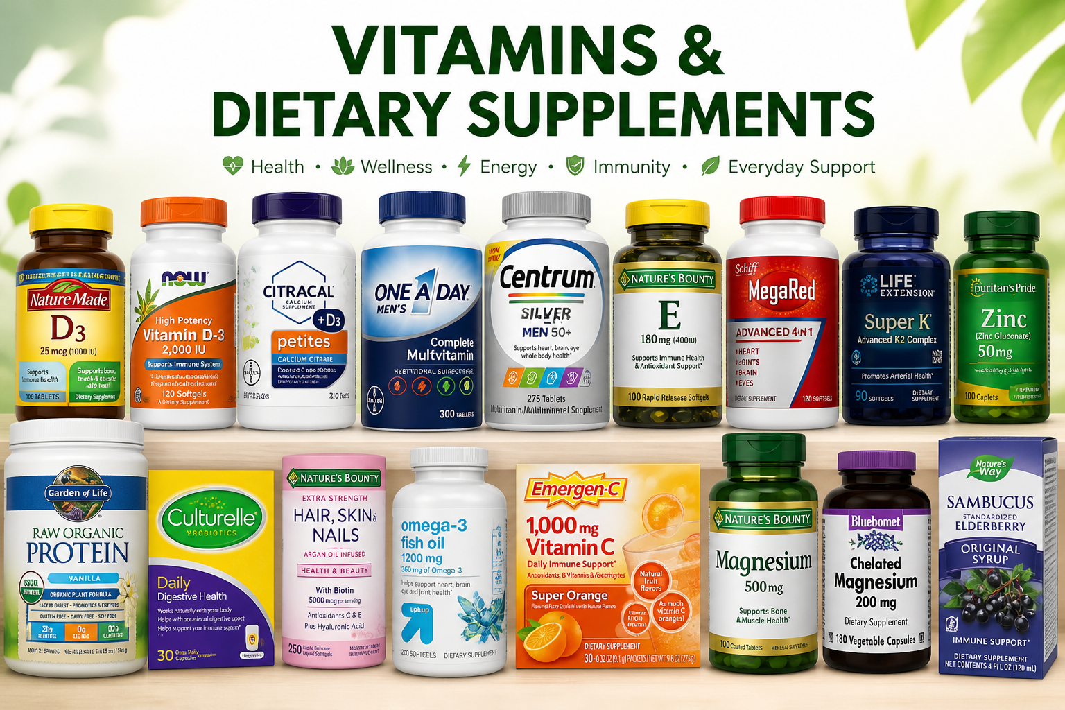 Vitamins & Dietary Supplements