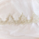 Extra Wide Gold Lace Trim Embroidered Ribbon DIY Sewing Dress Decoration