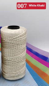 Ice Silk Yarn 1.5mm Polypropylene Crochet Thread DIY Knitting Yarn