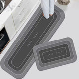 Non Slip Door Mat Crystal Velvet Floor Rug Washable Entryway Carpet