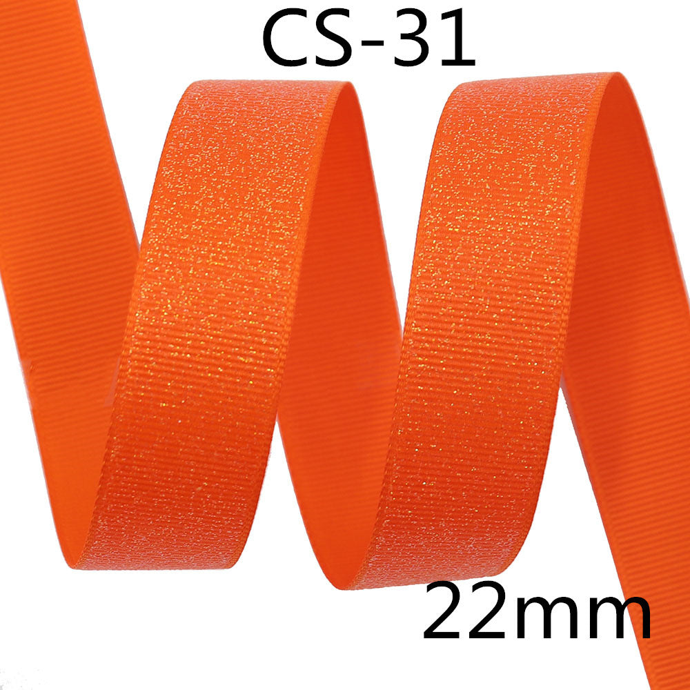 Glitter Ribbed Ribbon 38mm Sparkle Gift Wrapping Craft Decoration Band