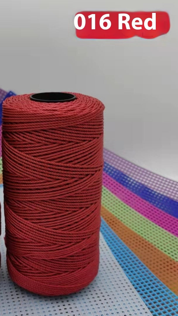Ice Silk Yarn 1.5mm Polypropylene Crochet Thread DIY Knitting Yarn