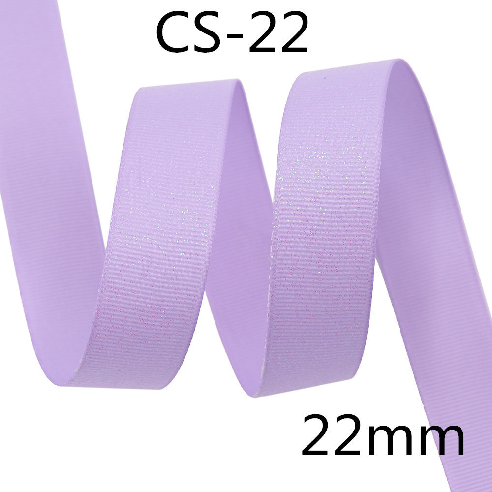 Glitter Ribbed Ribbon 38mm Sparkle Gift Wrapping Craft Decoration Band