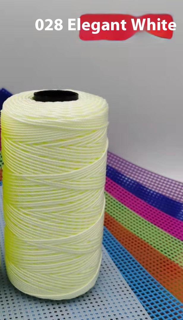 Ice Silk Yarn 1.5mm Polypropylene Crochet Thread DIY Knitting Yarn