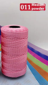 Ice Silk Yarn 1.5mm Polypropylene Crochet Thread DIY Knitting Yarn