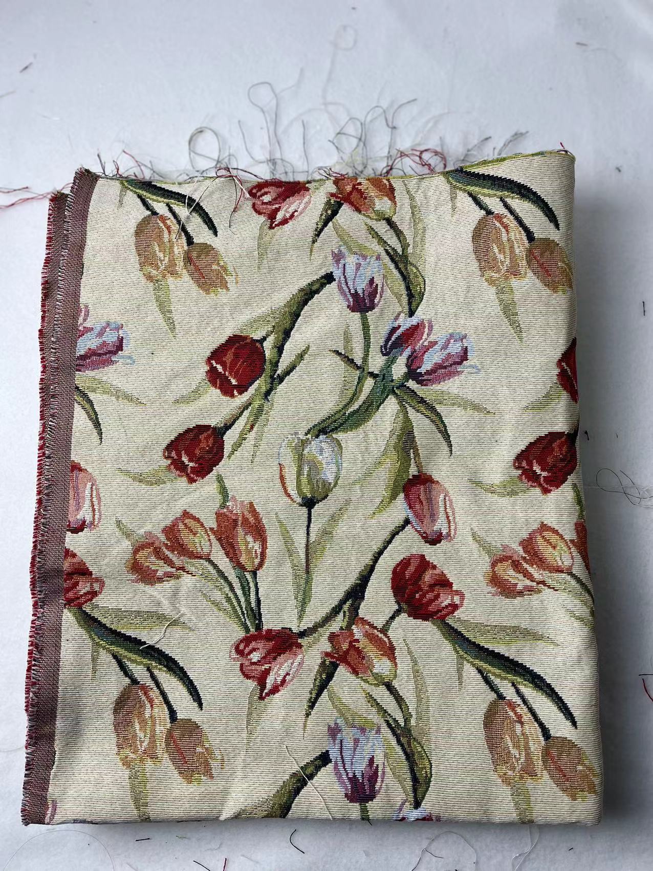 Ethnic Jacquard Fabric Polyester Upholstery Sewing Cloth 147cm Wide