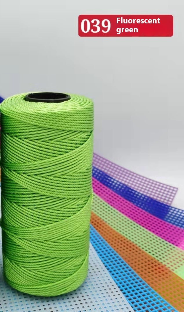 Ice Silk Yarn 1.5mm Polypropylene Crochet Thread DIY Knitting Yarn