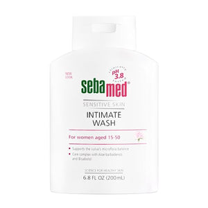 SEBAMED Feminine Intimate Wash pH 3.8 for Microflora Balance with Aloe Vera Mild Organic Based Daily