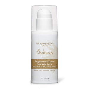 VIDAPURA Dr. Anna's Wild Yam Progesterone Cream for Women - Pregnenolone and Tri-Peptides 
