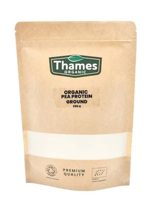 Thames Organic Organic Pea Protein Ground - Premium Vegan Supplement for Muscle Growth & Dietary Plans 250g