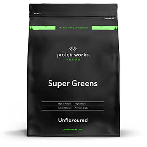 Protein Works Super Greens Powder | Nutrient Dense Detox Shake | Supports Immune System 
