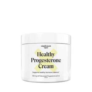 Supplement Spot Healthy Progesterone Cream for Women – Micronized Bioidentical Progesterone Cream
