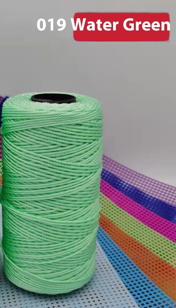 Ice Silk Yarn 1.5mm Polypropylene Crochet Thread DIY Knitting Yarn