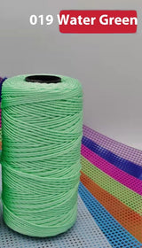Ice Silk Yarn 1.5mm Polypropylene Crochet Thread DIY Knitting Yarn