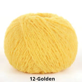Velvet Yarn Soft Plush Wool Thread DIY Doll Crochet Craft Yarn Ball
