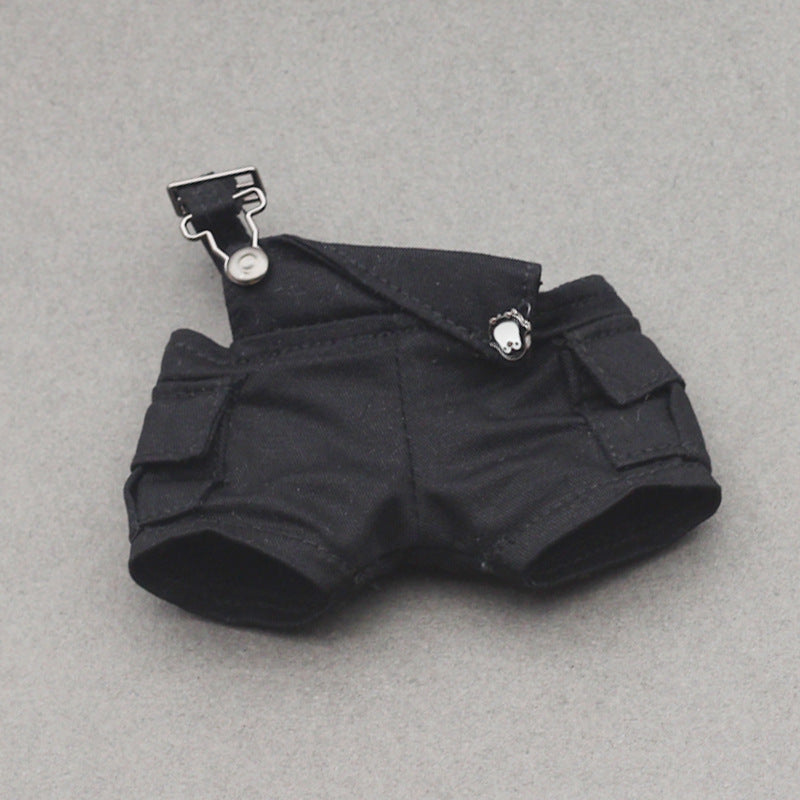 Fashion Doll Overalls Mini Suspender Pants Cute Outfit Clothes Accessories