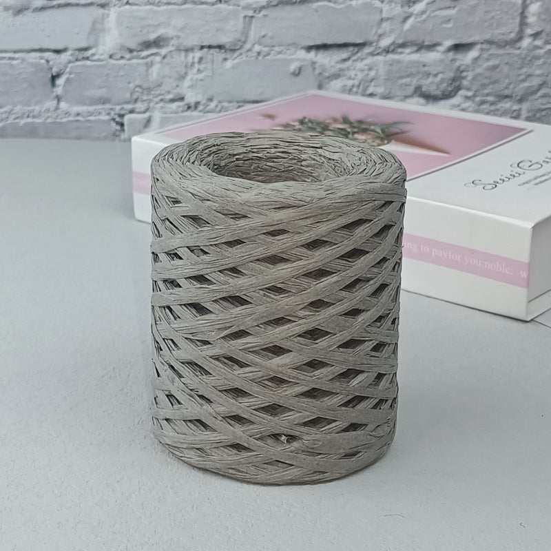 Paper Twine Rope 200m Craft String Gift Wrapping Packaging DIY Braided Cord