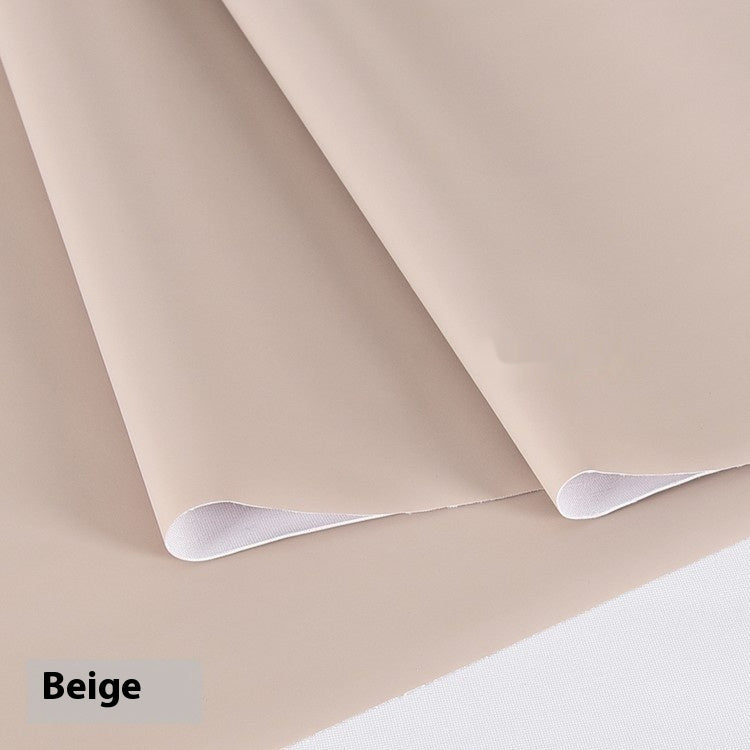 High Elastic Matte Faux Leather Fabric 1M Soft PU Leather DIY Sewing Material