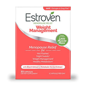 Estroven Weight Management for Menopause Relief - 30 Ct