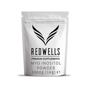 Myo Inositol Powder REDWELLS PCOS & Fertility GMO Free Vegan - 1kg Pack