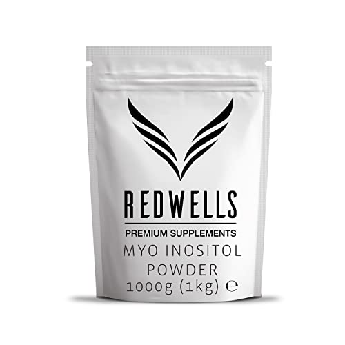 Myo Inositol Powder REDWELLS PCOS & Fertility GMO Free Vegan - 1kg Pack