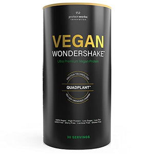 Protein Works - Vegan Wondershake, Vegan Protein Shake, Multi Award Winning Vegan Protein Powder