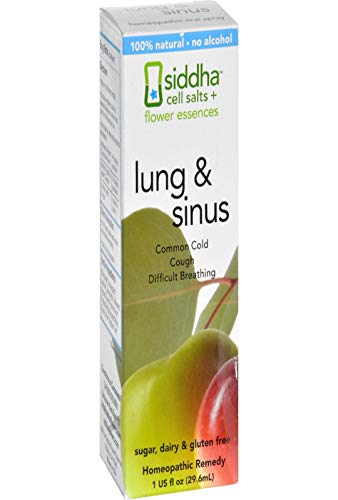 Siddha Remedies Lung & Sinus Spray for Sinus Relief, Congestion Relief, Cough Suppressant,