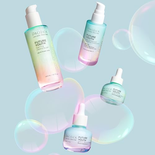 Pacifica Future Youth Time Shift Eye Serum - Lifting & Firming Peptide Treatment for Fine Lines & Dark Circles (0.5 fl. oz)