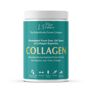 L Primero Collagen Peptides Powder 400g, Hydrolysed Unflavoured, Grass-Fed Bovine Bioactive Protein, Highly absorbable 18 Amino Acids, Keto