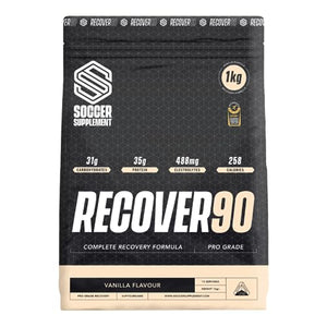 Soccer Supplement - Recover90® Complete Recovery Shake - 31grams of Protein Isolate
