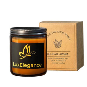 LuxElegance Sales Clearance: Bath and Body Works Aromatherapy Candles, Long Burn Soy Wax Candles