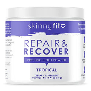 SkinnyFit Repair & Recover 30 Servings: BCAA Powder for Women, Branched Chain Amino