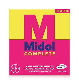 Midol Complete, Menstrual Period Symptoms Relief Including Premenstrual Cramps