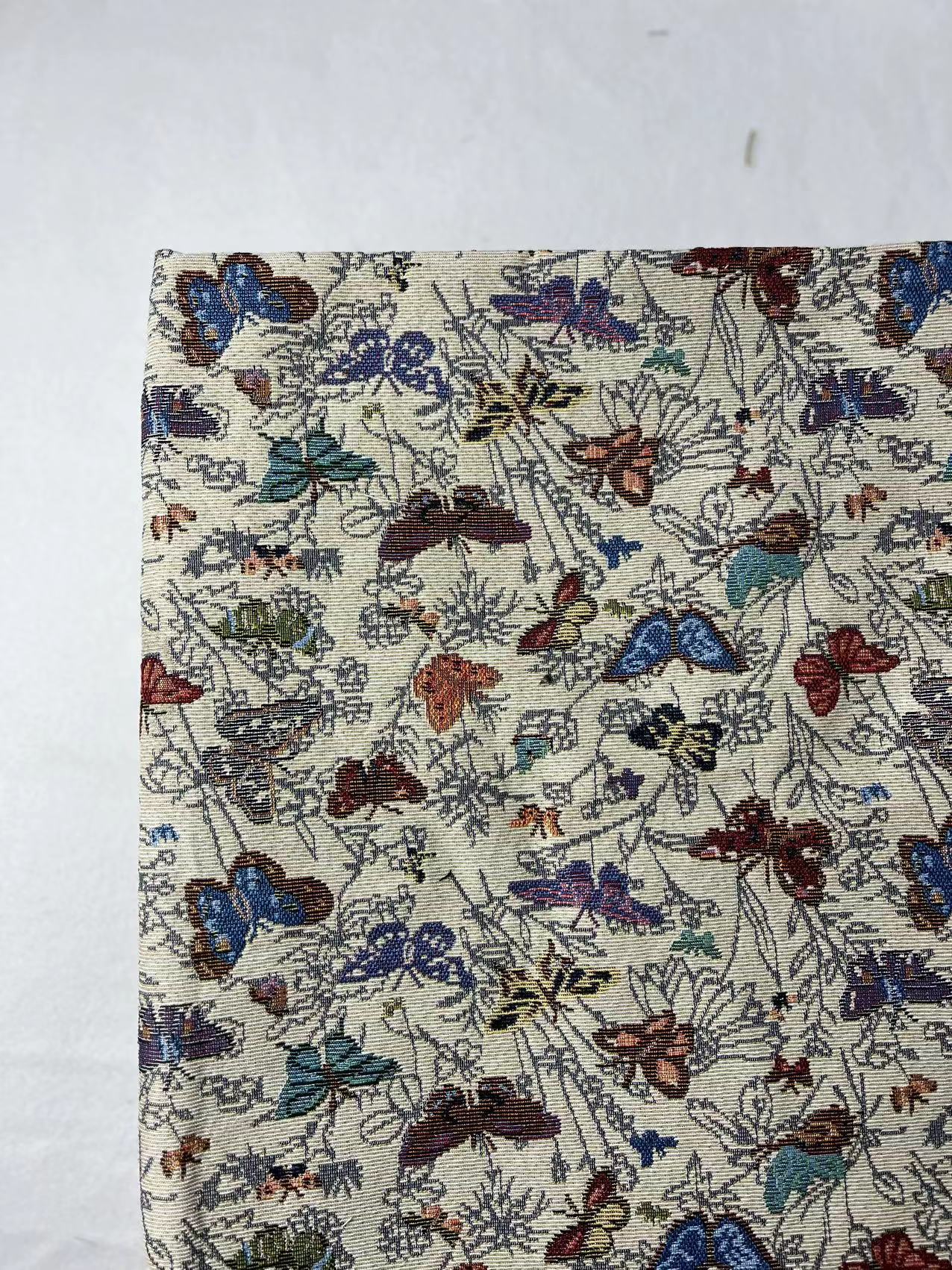Ethnic Jacquard Fabric Polyester Upholstery Sewing Cloth 147cm Wide