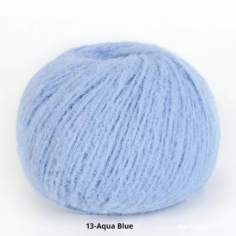 Velvet Yarn Soft Plush Wool Thread DIY Doll Crochet Craft Yarn Ball