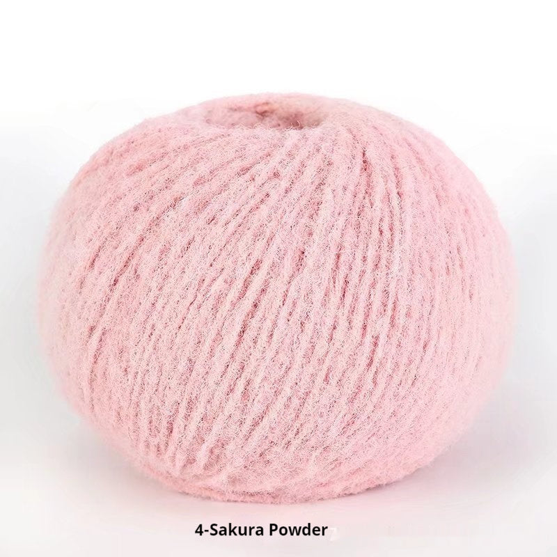 Velvet Yarn Soft Plush Wool Thread DIY Doll Crochet Craft Yarn Ball