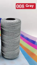 Ice Silk Yarn 1.5mm Polypropylene Crochet Thread DIY Knitting Yarn