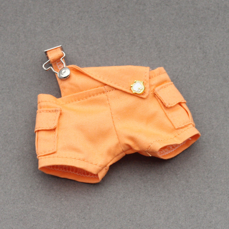 Fashion Doll Overalls Mini Suspender Pants Cute Outfit Clothes Accessories