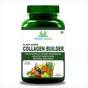 Herbal Magic's Pure & Natural Blend - Collagen Builder Capsules x 60 - Made from 17 Fruits