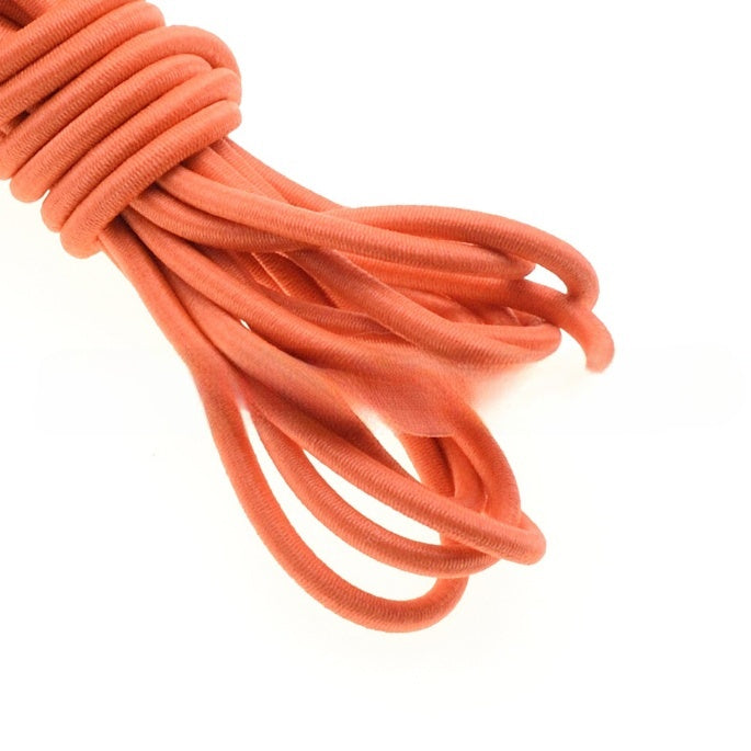 Round Elastic Cord Rope 3mm Durable Drawstring DIY Clothing Bag Strap