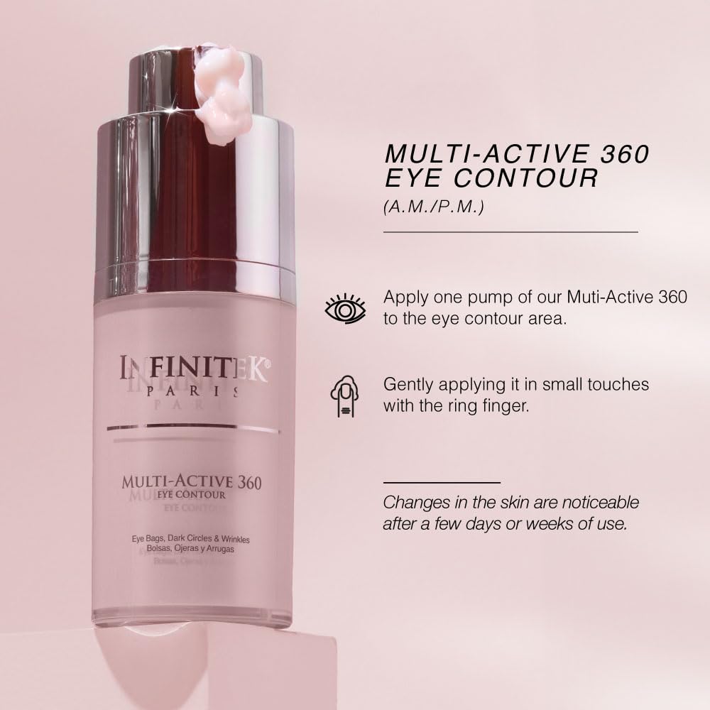 Infinitek Paris Multi-Active Collagen Eye Cream - Anti-Aging & Dark Circles (15ml)