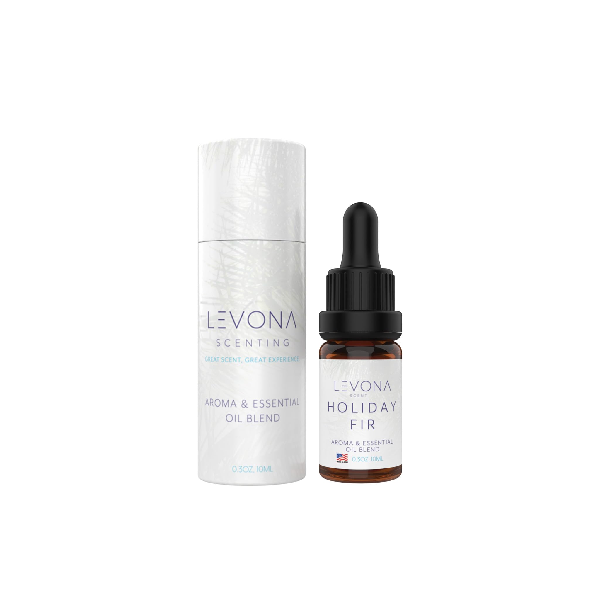 Levona Scent Christmas Essential Oils for Diffuser: Holiday Fir Essential Oil for Diffusers for Home