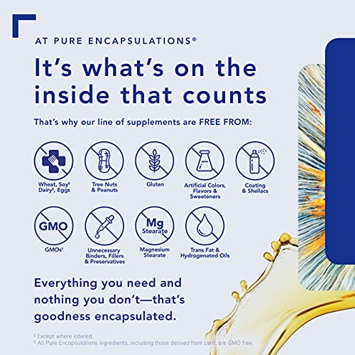 Pure Encapsulations Lipotropic Detox | Hypoallergenic Supplement Supports Liver