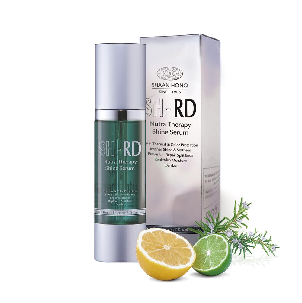 SH-RD Nutra-Therapy Shine Serum | Leave-In Hair Oil for All Hair Types | Avocado Oil for Anti-Frizz, Heat & Color Protection, Enhances Shine | Floral Scent - 40ml