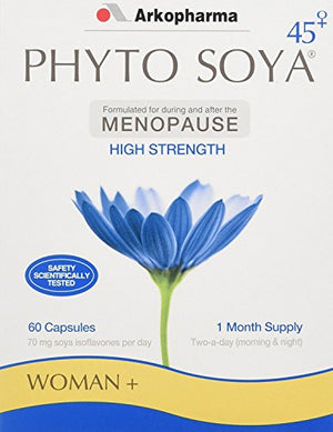 Arkopharma Phyto Soya, Menopause Tablets, 1 Month Supply - 60 Capsules
