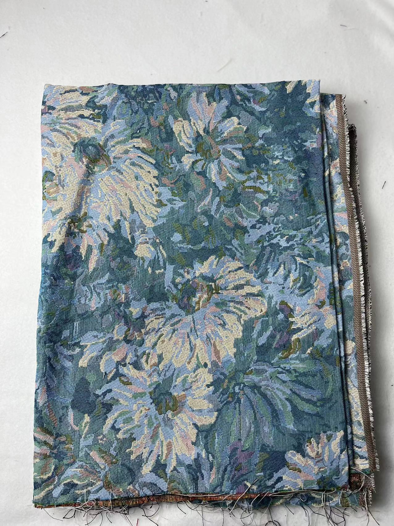 Ethnic Jacquard Fabric Polyester Upholstery Sewing Cloth 147cm Wide