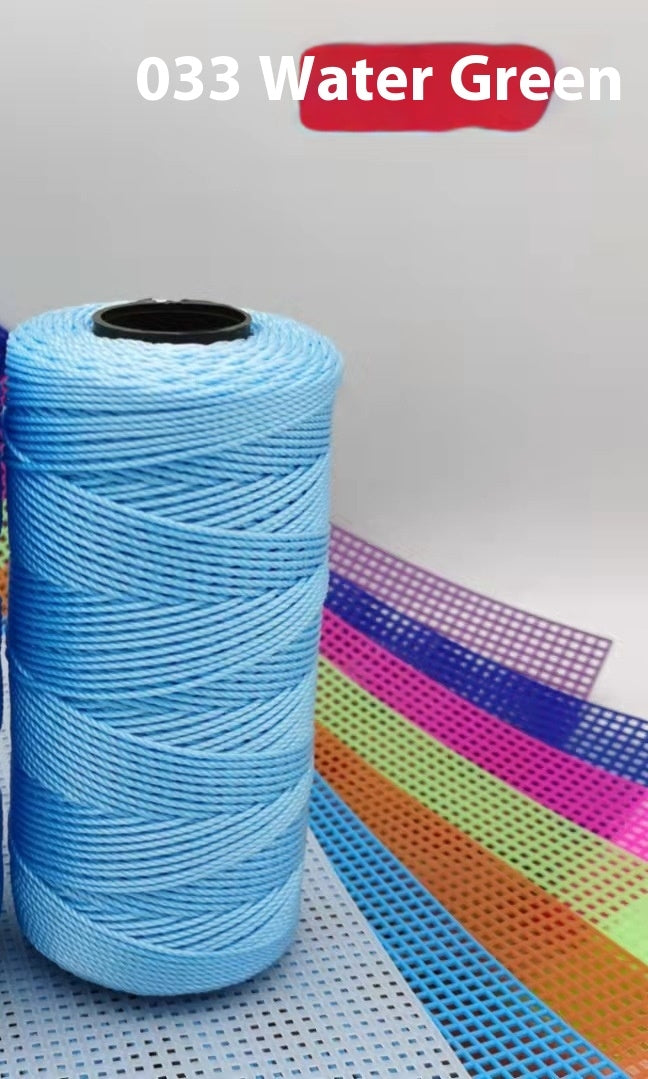 Ice Silk Yarn 1.5mm Polypropylene Crochet Thread DIY Knitting Yarn